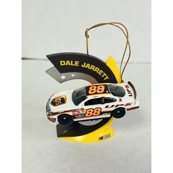 Trevco NASCAR #88 Dale Jarrett UPS Race Car Ornament 2006 No Box - Picture 1 of 6